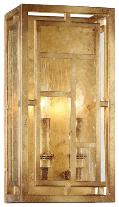 Metropolitan - N6472-293 - Two Light Wall Sconce - Edgemont Park - Pandora Gold Leaf Metropolitan - N6472-293 - Two Light Wall Sconce - Edgemont Park - Pandora Gold Leaf