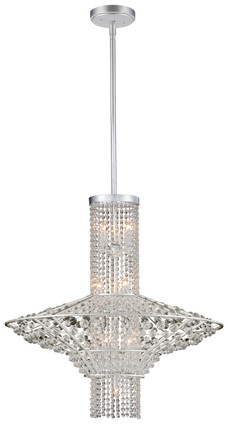 Metropolitan - N7310-598 - Ten Light Pendant - Saybrook - Catalina Silver Metropolitan - N7310-598 - Ten Light Pendant - Saybrook - Catalina Silver