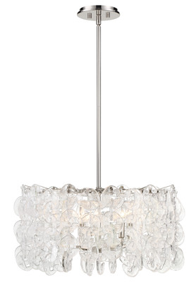 Metropolitan - N7735-613 - Five Light Pendant - Taffinoe - Polished Nickel Metropolitan - N7735-613 - Five Light Pendant - Taffinoe - Polished Nickel