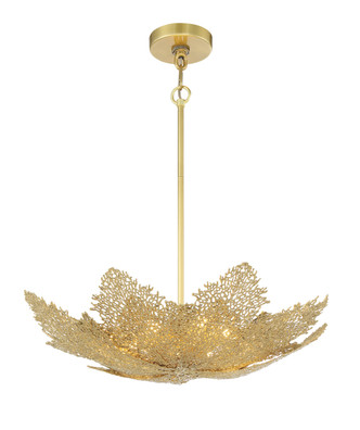 Metropolitan - N7888-750-L - LED Pendant - Evergold - India Gold W/ Vintage Brass Metropolitan - N7888-750-L - LED Pendant - Evergold - India Gold W/ Vintage Brass