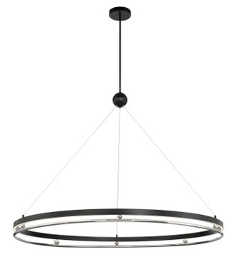 Metropolitan - N7996-572-L - LED Pendant - Grande Illusion - Coal w/Polished Nickel
