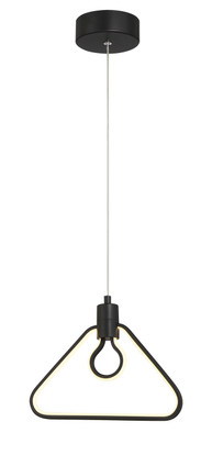 George Kovacs - P1905-66A-L - LED Pendant - Edison's Outline - Coal George Kovacs - P1905-66A-L - LED Pendant - Edison's Outline - Coal