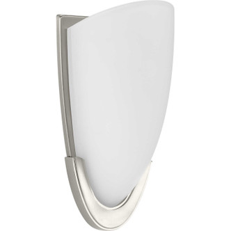 Progress Lighting - P710079-009-30 - LED Wall Bracket - LED Etched Glass Sconce - Brushed Nickel Progress Lighting - P710079-009-30 - LED Wall Bracket - LED Etched Glass Sconce - Brushed Nickel