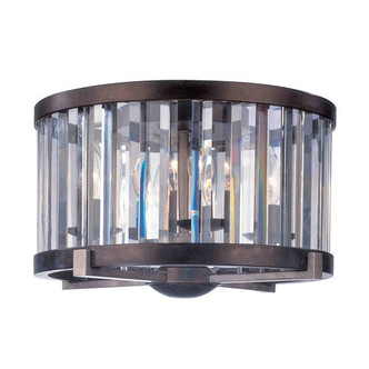 Kalco - 2545GB - Four Light Flush Mount - Foster - Grecian Bronze
