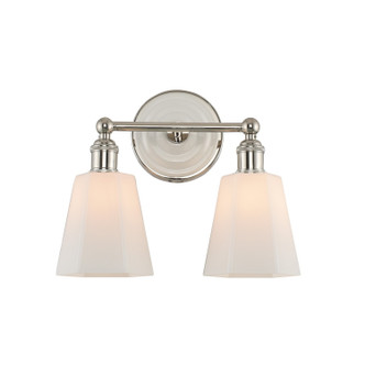 Kalco - 305032PN - Two Light Bath - Greenwich - Polished Nickel Kalco - 305032PN - Two Light Bath - Greenwich - Polished Nickel
