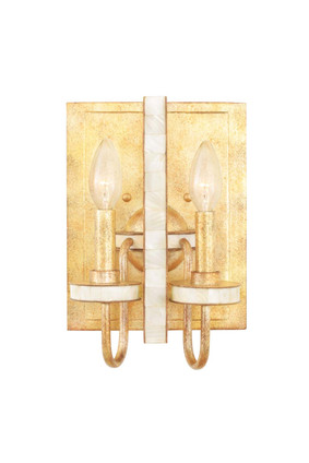 Kalco - 500721HG - Two Light Wall Sconce - LaSalle - Honey Gold Kalco - 500721HG - Two Light Wall Sconce - LaSalle - Honey Gold