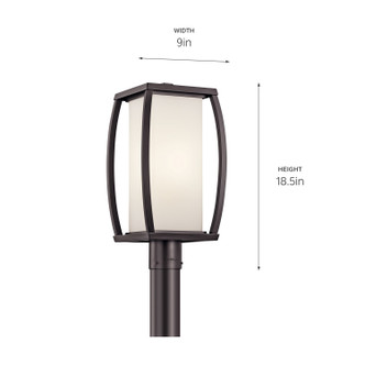 Bowen One Light Outdoor Post Mount (49342AZ) Bowen One Light Outdoor Post Mount (49342AZ)