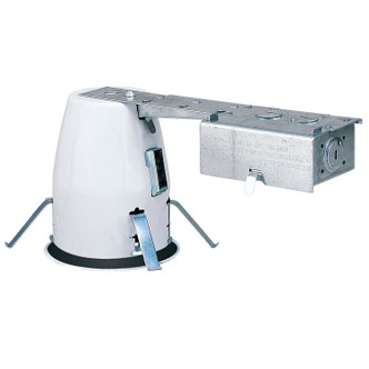Nora Lighting - NSR-404QAT - 4 Line Voltage Non-Ic At Remodel Housing - Rec Inc 4 Housing - Unfinished