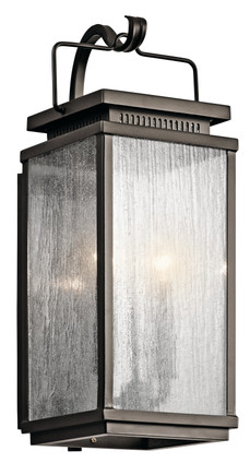 Kichler - 49385OZ - Two Light Outdoor Wall Mount - Manningham - Olde Bronze Kichler - 49385OZ - Two Light Outdoor Wall Mount - Manningham - Olde Bronze
