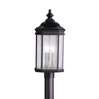 Kichler - 9918BK - Three Light Outdoor Post Mount - Kirkwood - Black Kichler - 9918BK - Three Light Outdoor Post Mount - Kirkwood - Black