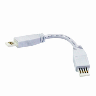Nora Lighting - NAL-824W - 24 Flex Interconnection Cable For Lightbar Silk - Sl LED Lbar Silk Sbc Acc - White Nora Lighting - NAL-824W - 24 Flex Interconnection Cable For Lightbar Silk - Sl LED Lbar Silk Sbc Acc - White