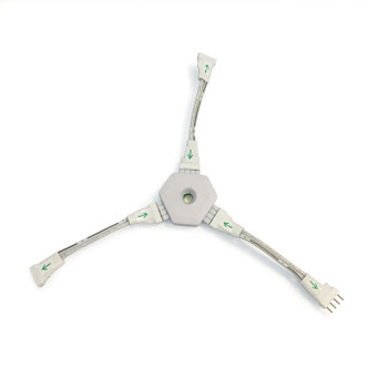 Nora Lighting - NATL-300W - Y Splitter Cable for Side-Lit Tape Light - Standard Tape Accessory - White Nora Lighting - NATL-300W - Y Splitter Cable for Side-Lit Tape Light - Standard Tape Accessory - White