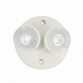 Nora Lighting - NE-862LEDW - Double Head Wide Lens 1W X 2 - Emergency - White Nora Lighting - NE-862LEDW - Double Head Wide Lens 1W X 2 - Emergency - White