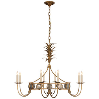 Visual Comfort Signature - CHC 5377GI - Eight Light Chandelier - Gramercy - Gilded Iron Visual Comfort Signature - CHC 5377GI - Eight Light Chandelier - Gramercy - Gilded Iron