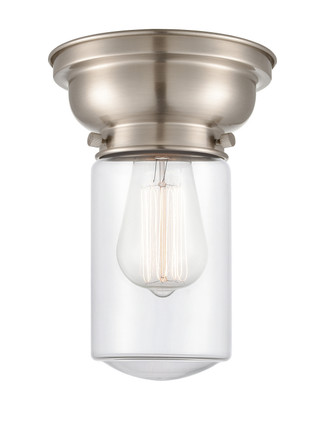 Innovations - 623-1F-SN-G312-LED - LED Flush Mount - Franklin Restoration - Brushed Satin Nickel