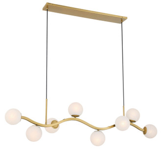 Curven Eight Light Island Pendant (3747-732) Curven Eight Light Island Pendant (3747-732)