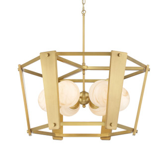Minka-Lavery - 3786-732 - Six Light Pendant - Shimmer - Legacy Brass Minka-Lavery - 3786-732 - Six Light Pendant - Shimmer - Legacy Brass