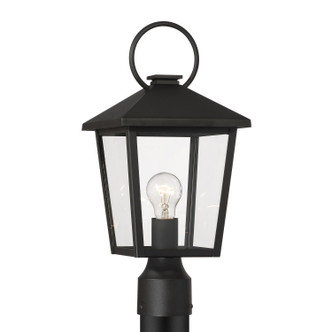 Minka-Lavery - 78005-66 - One Light Outdoor Post Mount - Parkside - Sand Coal Black Minka-Lavery - 78005-66 - One Light Outdoor Post Mount - Parkside - Sand Coal Black