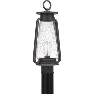 Quoizel - SUT9009SPB - One Light Outdoor Post Mount - Sutton - Speckled Black Quoizel - SUT9009SPB - One Light Outdoor Post Mount - Sutton - Speckled Black