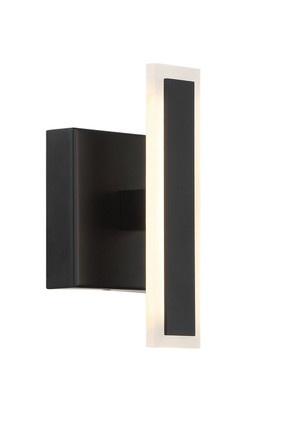 George Kovacs - P1413-66A-L - LED Wall Sconce - Edge - Coal Black George Kovacs - P1413-66A-L - LED Wall Sconce - Edge - Coal Black