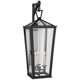Visual Comfort Signature - CHO 2789BZ-CG - Three Light Wall Lantern - Darlana Outdoor - Bronze Visual Comfort Signature - CHO 2789BZ-CG - Three Light Wall Lantern - Darlana Outdoor - Bronze