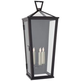 Visual Comfort Signature - CHO 2792BZ-CG - Three Light Wall Lantern - Darlana Outdoor - Bronze Visual Comfort Signature - CHO 2792BZ-CG - Three Light Wall Lantern - Darlana Outdoor - Bronze