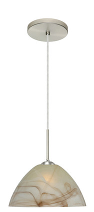 Besa - 1JT-420183-LED-SN - One Light Pendant - Tessa - Satin Nickel