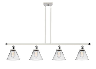 Innovations - 916-4I-WPC-G42-LED - LED Island Pendant - Ballston Urban - White Polished Chrome
