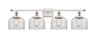 Innovations - 916-4W-WPC-G72 - Four Light Bath Vanity - Ballston Urban - White Polished Chrome