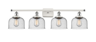 Innovations - 916-4W-WPC-G74 - Four Light Bath Vanity - Ballston Urban - White Polished Chrome