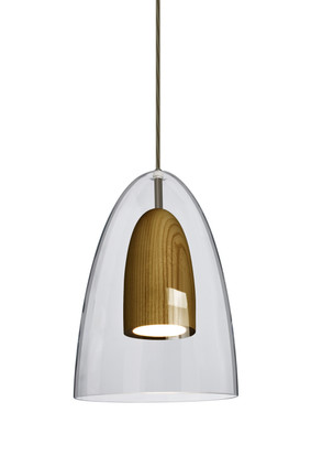 Besa - 1JT-DANOCLMD-LED-BR - LED Pendant - Dano - Bronze