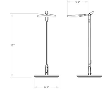 Royyo LED Desk Lamp (RYO-SW-SIL-WOK-DSK)