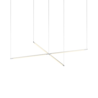 Koncept - ZBP-24-CS-SW-SIL-CNP - LED Pendant - Z-Bar Pendant - Silver