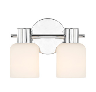 Lighting One E - V6-L8-9022-2-11 - Two Light Bathroom Vanity - Strand - Chrome