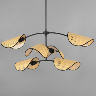Bonnet Six Light Chandelier