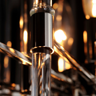 Divine Eight Light Chandelier (38405CLPN)