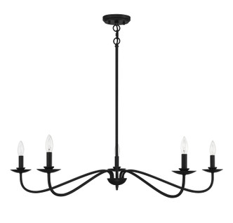 Five Light Chandelier (M10085MBK)
