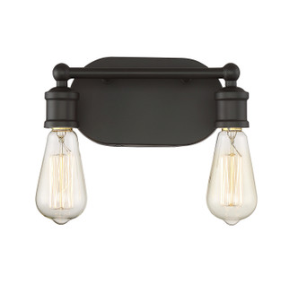 Meridian - M80011ORB - Two Light Bathroom Vanity - Mbath - Oil Rubbed Bronze