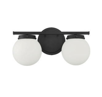 Two Light Bathroom Vanity Light (M80047MBK) Two Light Bathroom Vanity Light (M80047MBK)