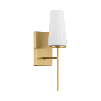 One Light Wall Sconce in Natural Brass (446-M90115NB)