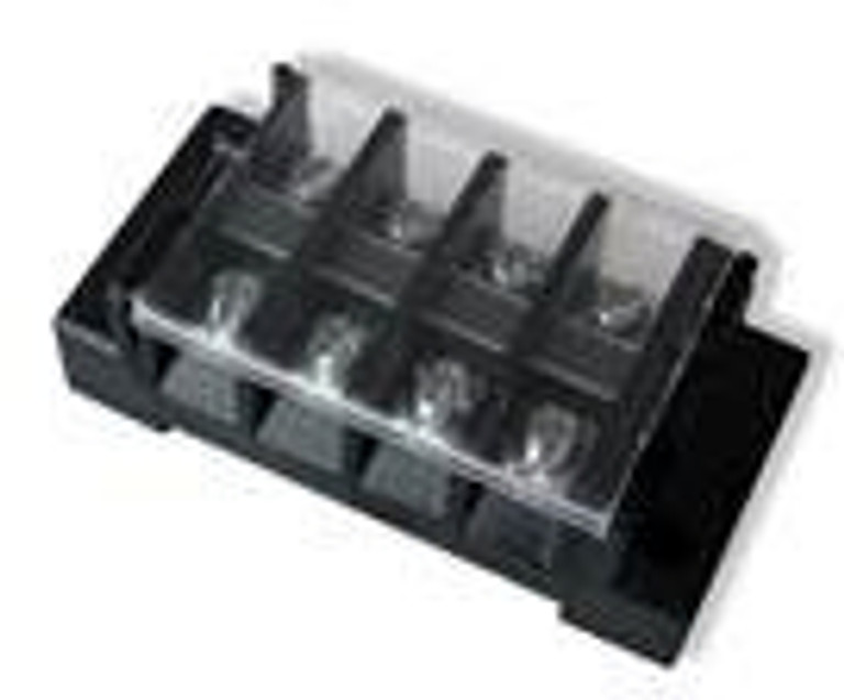 Nora Lighting - NATL-407 - 4 Way Terminal Block/Splitter - Wire Management - Black