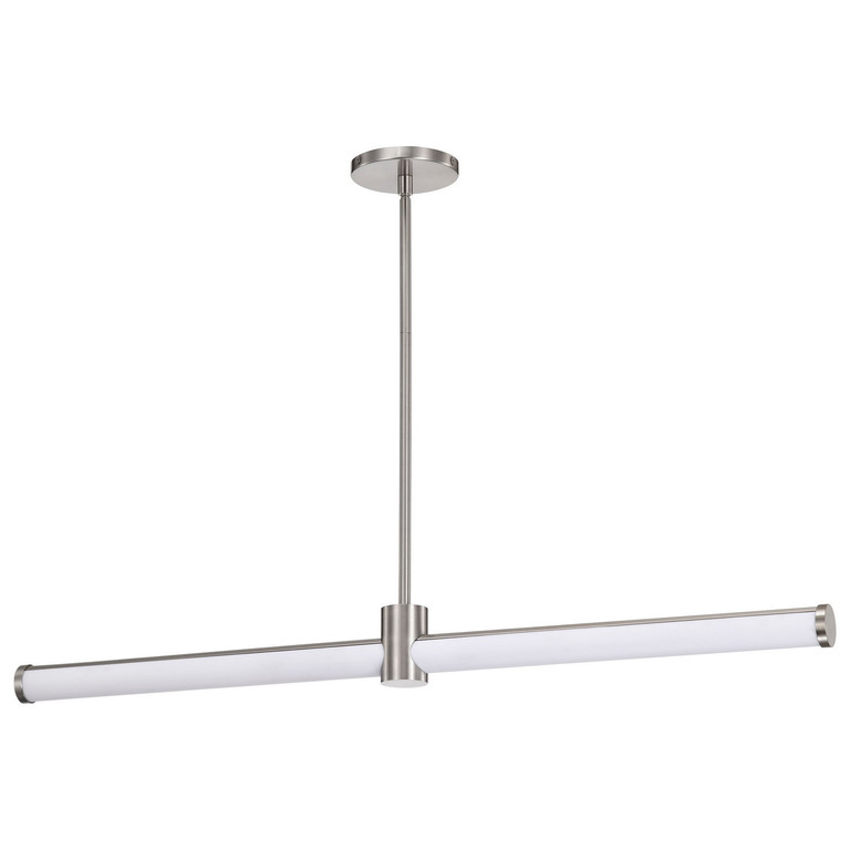 Nuvo Lighting - 62-2272 - LED Island Pendant - Bowman - Brushed Nickel
