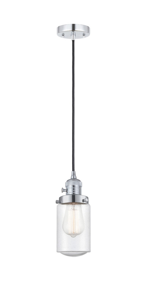 Innovations - 201CSW-PC-G314 - One Light Mini Pendant - Franklin Restoration - Polished Chrome