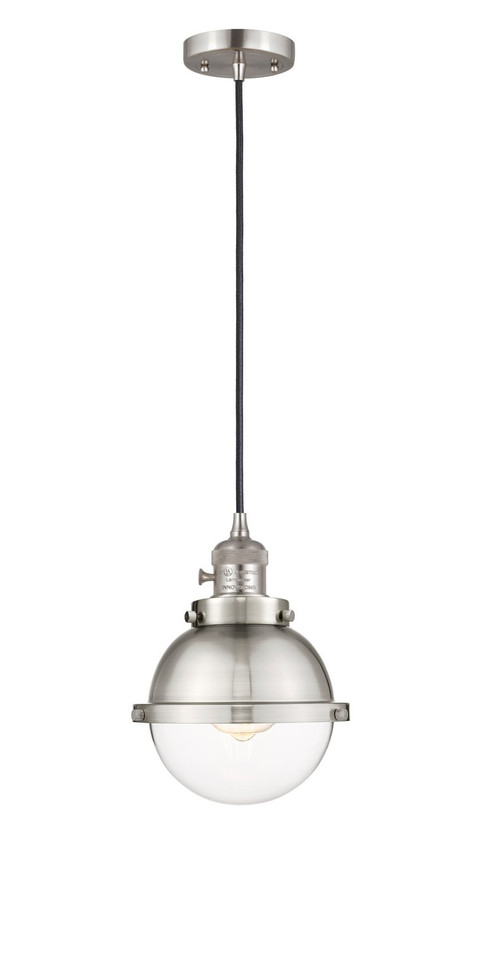 Innovations - 201CSW-SN-HFS-62-SN - One Light Mini Pendant - Franklin Restoration - Brushed Satin Nickel