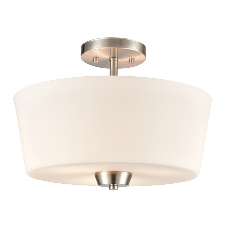 ELK Home - CN310282 - Three Light Semi Flush Mount - Winslow - Brushed Nickel ELK Home - CN310282 - Three Light Semi Flush Mount - Winslow - Brushed Nickel