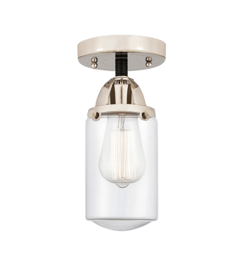 Innovations - 288-1C-BPN-G312-LED - LED Semi-Flush Mount - Nouveau 2 - Black Polished Nickel