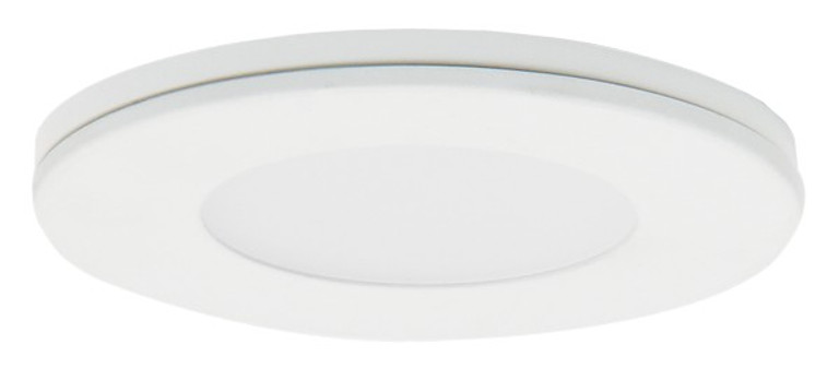 Elco Lighting - E261-35W - 2.2W Round LED Puck Light 3500K - All White Elco Lighting - E261-35W - 2.2W Round LED Puck Light 3500K - All White