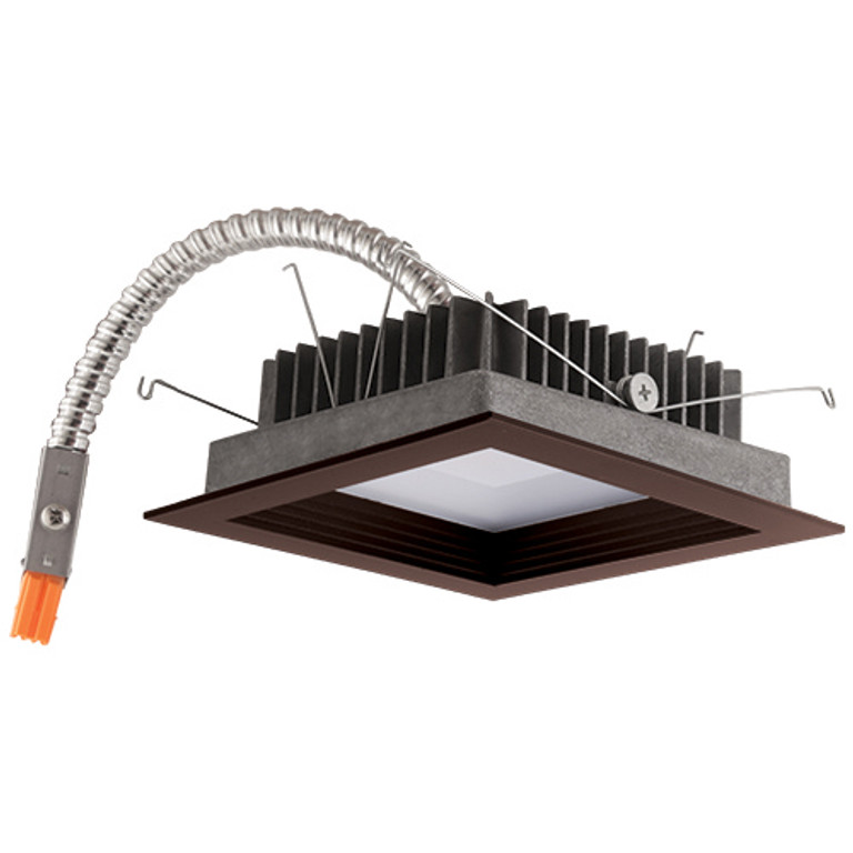 Elco Lighting - E524L2030BZ - 5 Sqr LED Module W/Bffl Trm 2000Lmn 3K - All Bronze Elco Lighting - E524L2030BZ - 5 Sqr LED Module W/Bffl Trm 2000Lmn 3K - All Bronze