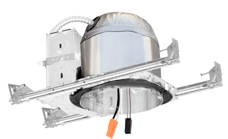 Elco Lighting - EL760ICDXA-B - 6Ic At Shlw LED Hsng 0-10V Btrfly Brckt Elco Lighting - EL760ICDXA-B - 6Ic At Shlw LED Hsng 0-10V Btrfly Brckt