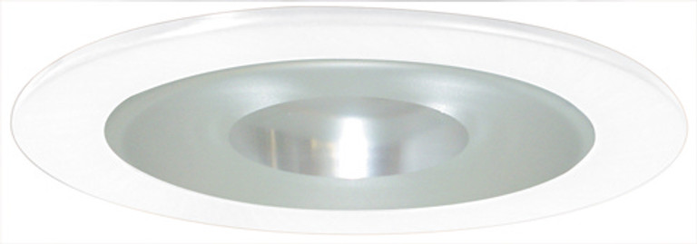 Elco Lighting - EL9115W - 4 Shwr Trim W/Rflctr W/Frstd Pnhole Gls - All White Elco Lighting - EL9115W - 4 Shwr Trim W/Rflctr W/Frstd Pnhole Gls - All White